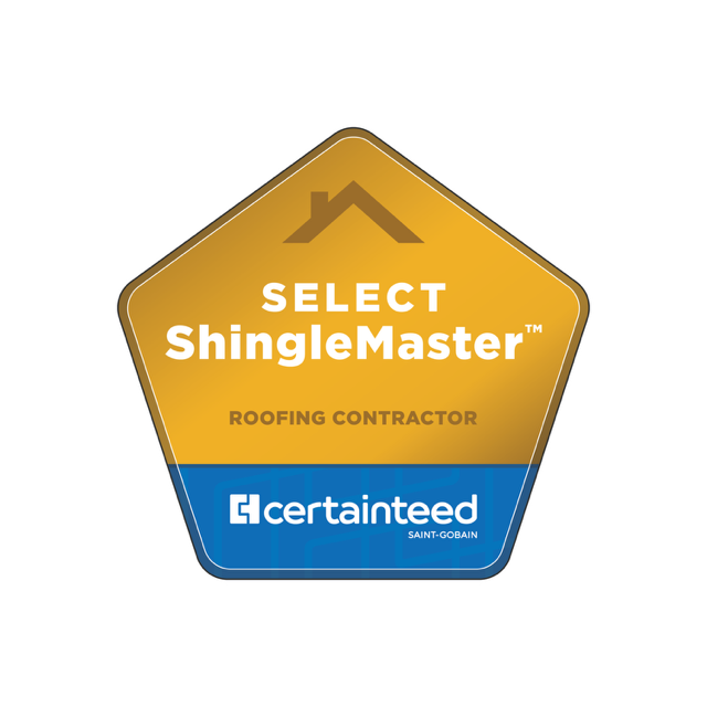 Certainteed Certified Shingle Master Residential Roofing Contractor Logo