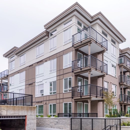 Asphalt gray colored shingles on a residential home installed by Busy Boys Roofing LTD